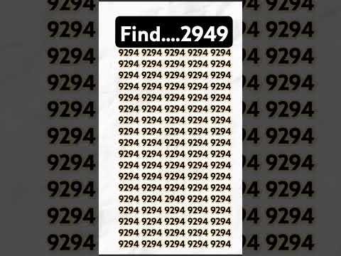 Are you ginius try this series ? Spotted in 2949 less than 5 Second 😱#shorts #shortsfeed #2949 #iq