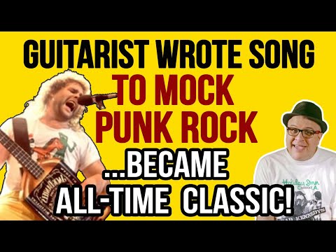 GUITARIST Wrote 2 CHORD Song to MOCK PUNK ROCK...Became an All-Time Classic! | Professor of Rock