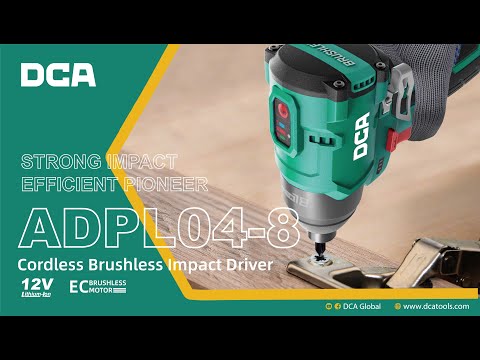 DCA Cordless Brushless Impact Driver ADPL04-8