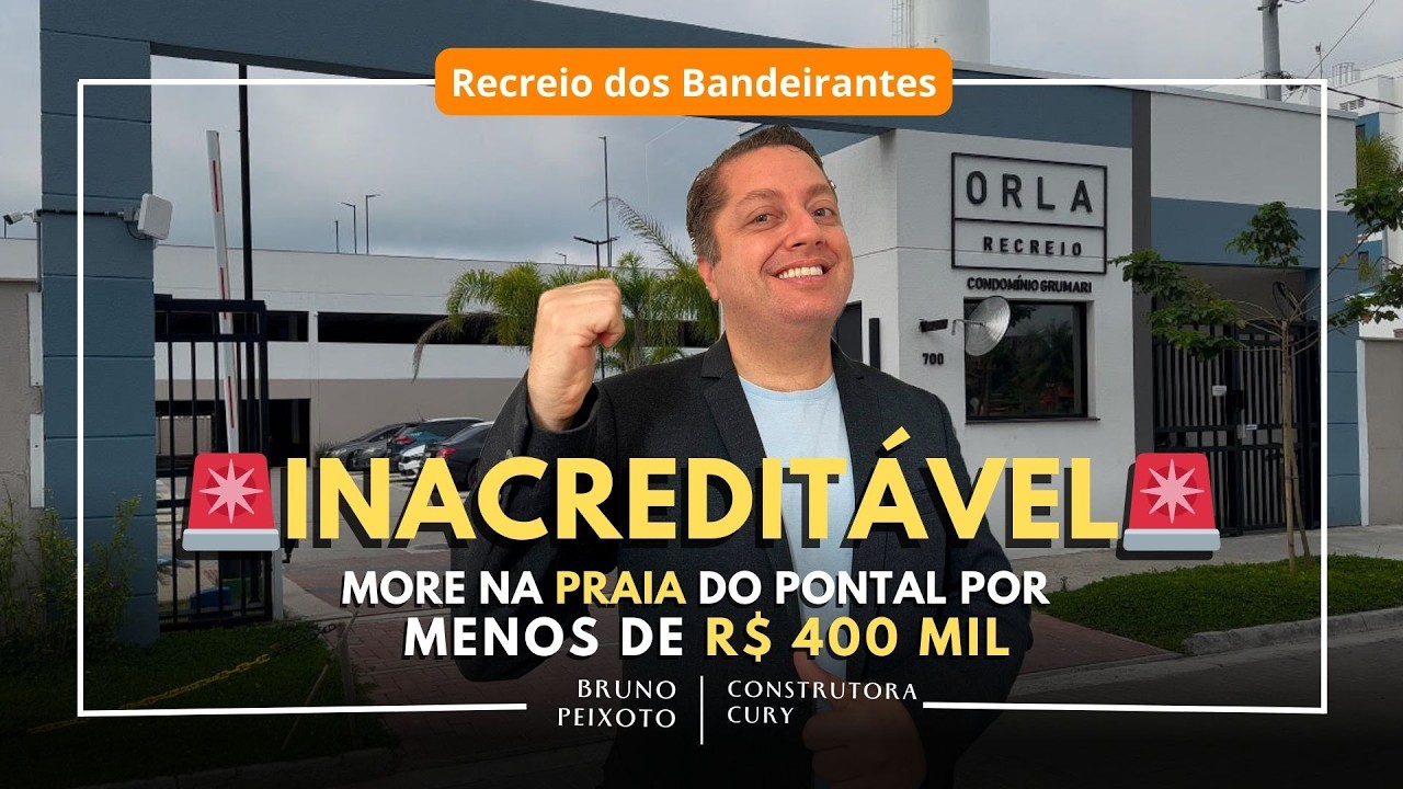 Como morar na PRAIA do PONTAL pagando bem pouco? | ORLA RECREIO no Rio de Janeiro RJ