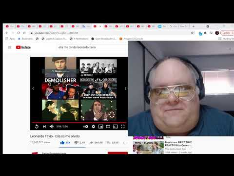 Requested Reaction/Leonardo Favio - Ella ya me olvido