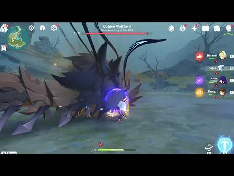 [Genshin Impact] C0 Eula ONE SHOT Golden Wolflord!