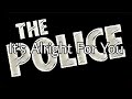 THE POLICE - It's Alright For You (Lyric Video)