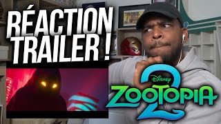 RÉACTION au TRAILER de ZOOTOPIE 2 !
