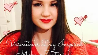 Valentine's Day Inspired Makeup Tutorial | Collab w/ Rachel Copeland