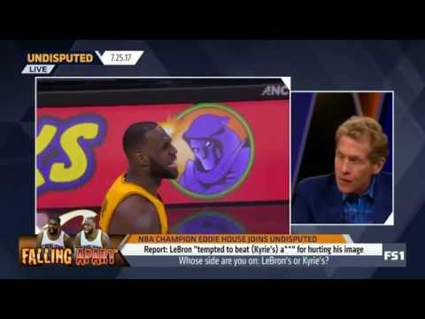 Skip and Shannon Undisputed Today 7/25/2017 - Eddie House joins about LeBron & Irving?