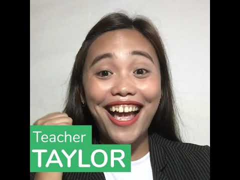 Taylorのプロフィール動画