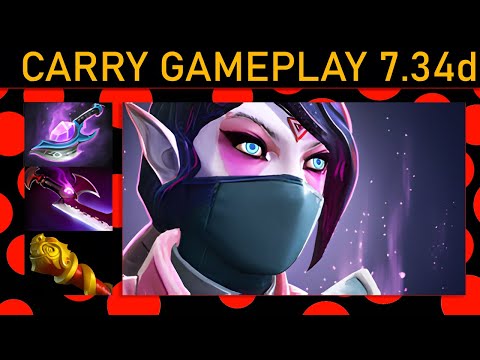 💰Templar Assassin 900+ GPM! Carry Gameplay - Dota 2 Top MMR