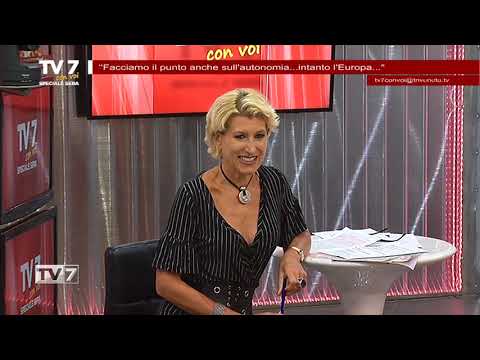 Tv7 con Voi sera del 9/10/2018 - Il punto anche sull'autonomia (5 di 7)