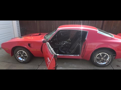 1973 Trans Am Seats Redone Part 1 of 2