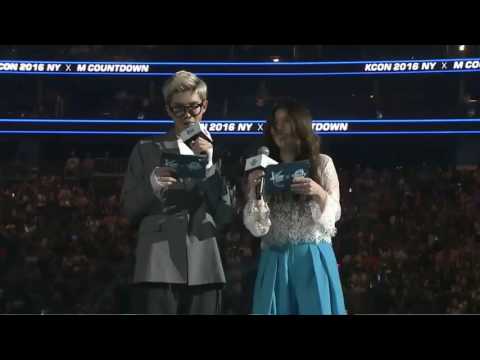 [160625] BTS - RM does aegyo ft. Ailee @ KCON NY
