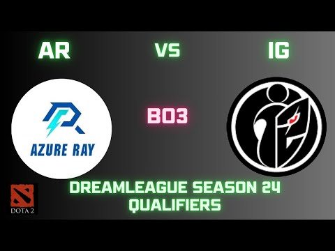 Azure Ray vs Invictus Gaming Highlights DreamLeague Season 24 Qualifiers