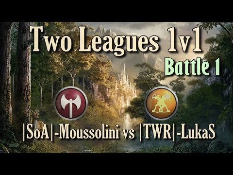 Two Leagues Semi Final Battle 1 |SoA|-Moussolini vs |TWR|-LukaS, Rome Total War