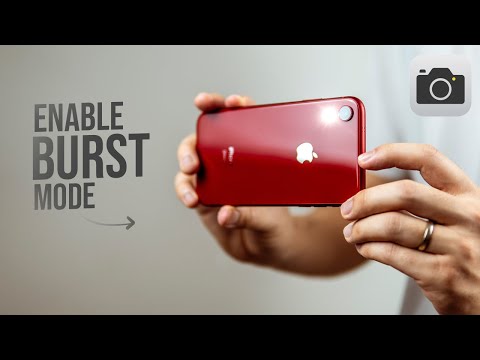 How to Enable Burst Mode on iPhone (tutorial)