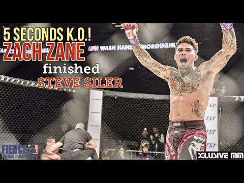 Zach Zane epic knock out at Fierce Fighting Championship!