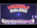 My FIRST Global :) | 300 Heavenly Potion 2'S In GLITCH BIOME! (SOL'S RNG)