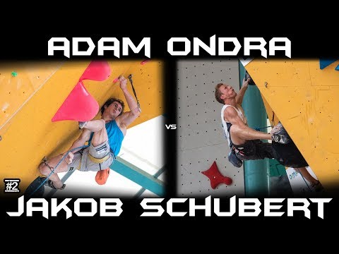 Adam Ondra VS Jakob Schubert - IFSC Climbing World Cup Arco - Climbing Comparison