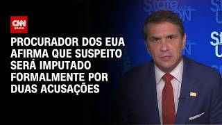 Vídeo: Procurador-geral dos EUA afirma que suspeito terá duas acusações formais  | AGORA CNN