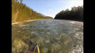 preview picture of video 'Descente en canoe de la rivière Bonaventure part n°3 by Gopro Hero 2, en Gaspésie, Quebec, Canada'