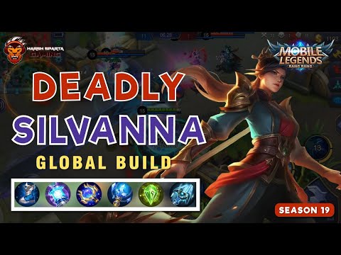 Deadly Silvanna | Best Build for Silvanna 2021 | Mobile Legends 2021 | Season 22 | Mlbb 2020