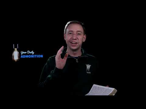 Sealed For The Day of Redemption - Admonition 287