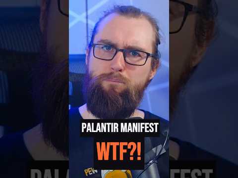 Video Thumbnail: Das denkt Palantir also wirklich. #technews #cybersecurity #palantir