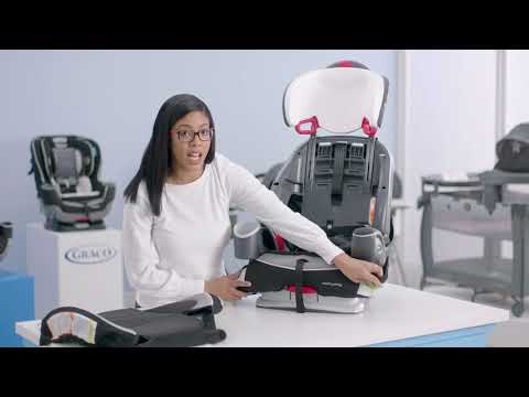 How to Remove and Replace the Graco® Nautilus® 65 3-in-1 Harness Booster Car Seat Cover