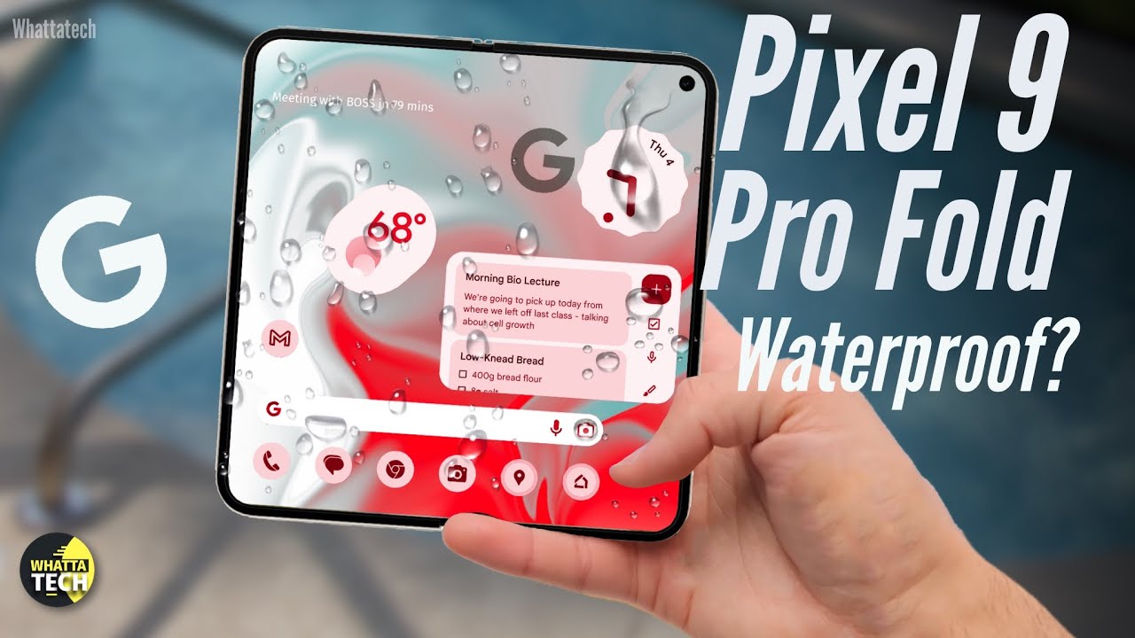 Google Pixel 9 Pro Fold - Is it waterproof? Google..