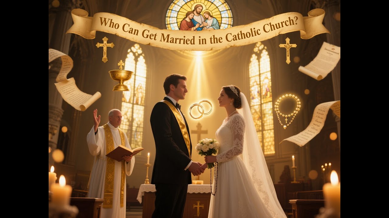 Who Can Get Married in the Catholic Church? | Catholic Marriage Requirements Explained