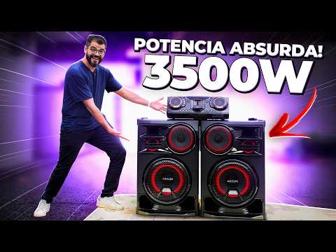 🔥 THE MOST POWERFUL SOUND I'VE EVER USED IN MY LIFE! LG XBOOM CL98 3500W