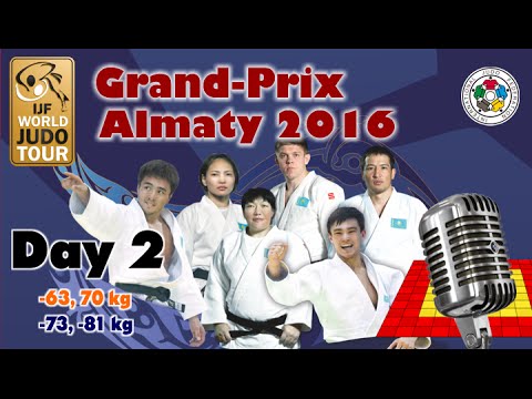 Judo Grand-Prix Almaty 2016: Day 2