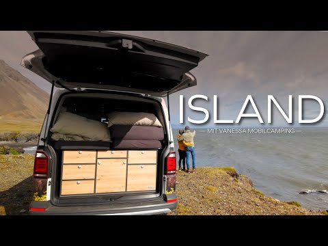 Off-road adventure in Iceland with the VW T6 Multivan - VanEssa mobile camping