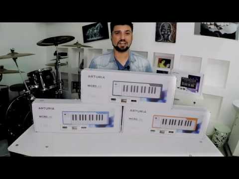 MIDI-клавіатура Arturia MicroLab (Black) + Arturia Analog Lab V