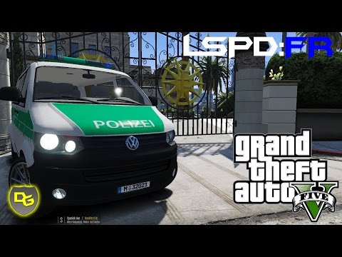 GTA 5 LSPD:FR #044 - VW Transporter - Deutsch - Grand Theft Auto 5 LSPD First Response