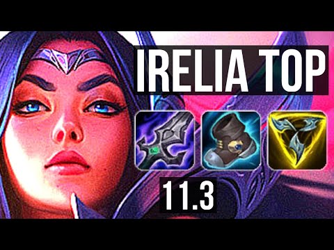 IRELIA vs JAX (TOP) | 8 solo kills, 9/1/0, 700+ games, 900K mastery | KR Diamond | v11.3