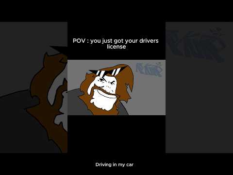 Driving in my car right after a beer