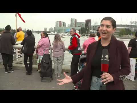 Missing and Murdered Indigenous Men, Boys, and 2S+ Memorial March | CBC Vancouver