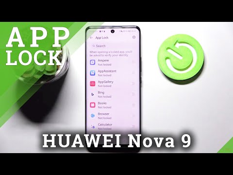 How to Lock Apps on HUAWEI Nova 9 - Set Up App Lock