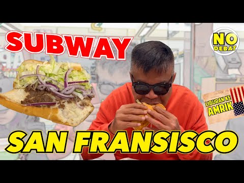 KULIDEL SUBWAY SAN FRANSISCO - LIBURAN KE AMERIKA