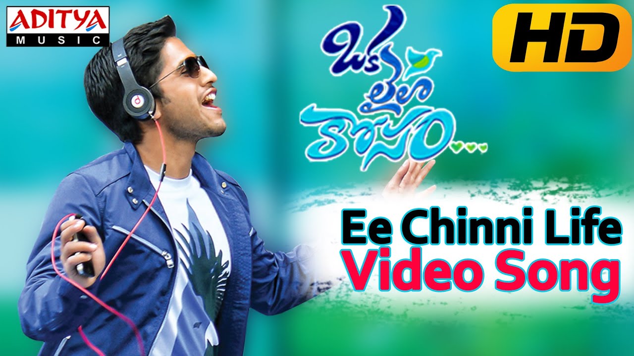 Ee Chinni Life Lyrics  | Oka Laila Kosam | Naga Chaitanya | Alfans Jhosuf | Anoop Rubens