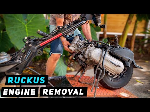 Thumbnail for Honda Ruckus / Zoomer 50 - Engine Removal | Mitch's Scooter Stuff by Honda Ruckus