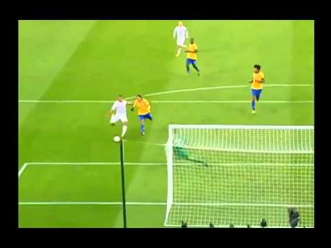 Inglaterra 2 x 1 Brasil - Gols/Lances  06/02/2013 [HD]