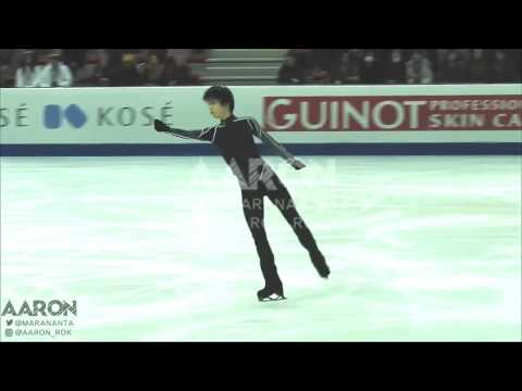 GPF2016 OPEN PRACTICE YUZURU HANYU FP run through (FANCAM) 하뉴 유즈루