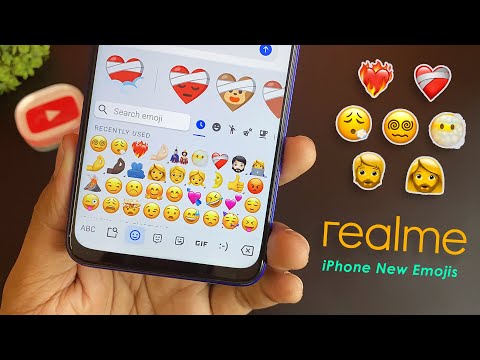 Get iOS 14.6 New emojis on Realme Phone