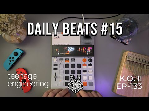 Daily Beats #15 | Making trap beat with K.O. II EP-133 Sampler