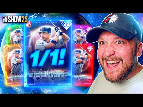 I WAS FIRST IN THE WORLD TO GET 1/1 GRADY SIZEMORE.. Again 😂