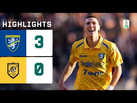 Frosinone-Juve Stabia 3-0 | Tris e aggancio al Monza per la squadra di Alvini | HIGHLIGHTS Serie BKT