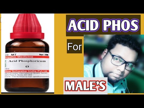 Acid phos Q uses in Hindi ||Male's Remedy|| #Acidphos ||#Homeocaretips