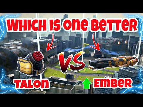 [WR]🔥Talon VS Ember[+25] Weapon Comparison |War Robots|
