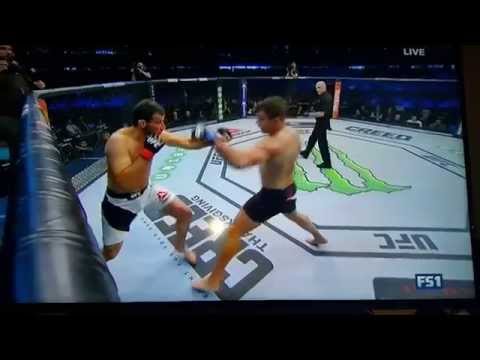 UFC 193 Gian Villante knockout